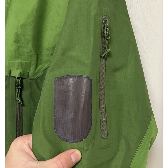 Arcteryx Sidewinder TR Jacket Unisex M Kermit Green Full-Zip Goretex XCR Vintage - Picture 4 of 16
